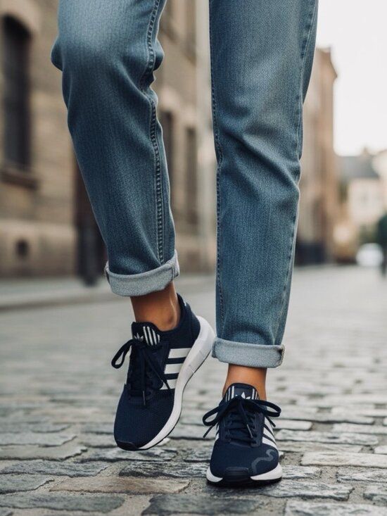 adidas Shoes - Adidas Swift Run Knit Navy 2020 Sneakers Tennis Running Shoes Women’s 5.5